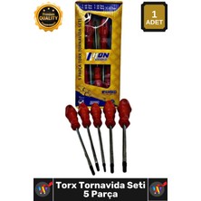 Wintoup #tornavida Profesyonel T15 T20 T25 T30 T40 Manyetik Uç Endüstriyel Çelik 5 Parça Torx Tornavida Seti
