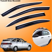Friemats Lada Vega Hb Mügen Cam Rüzgarlığı Abs Krom Nikelajlı Cam Rüzgarlığı Tüm Kasalar 4 Lü Set