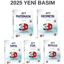 Fenomen 3D Yayınları Ayt Matematik-Geometri-Fizik-Kimya-Biyoloji Soru Bankaları Set 2026 5kitap