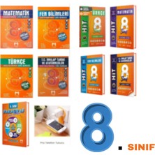 Fenomen Mozaik 8.sınıf Türkçe-Matematik-Fen-Inkilap-Paragraf Soru Bankaları +Hit Haftalık 4 Ders Deneme Set