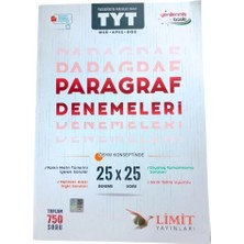 Fenomen Limit Tyt 25'li Paragraf Denemeleri