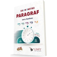Fenomen Kronometre Paragraf Soru Bankası 8. Sınıf İçin Limit Yayınları Hedef Yaş Grubu: 13-14 Yaş