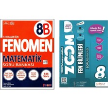 Fenomen 8b Matematik + Zoom 8.sınıf Fen Bilimleri Set 2025-2026