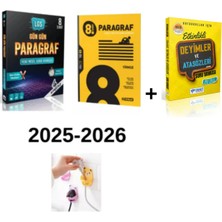 Fenomen 8.sınıf Gün Gün Paragraf + Hız 8.sınıf Paragraf Set Ayıcık Fiş Tutuculu