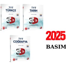 Fenomen 3D Yayınları Tyt Türkçe + Tarih + Coğrafya Set 2025 Basım