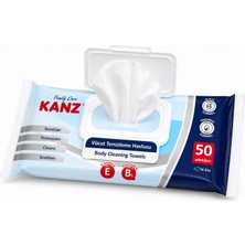 KANZ VUCUT TEMİZLEME HAVLUSU (50X24=1200 Yaprak)