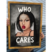 Musnig Dekoratif Sanatsal Çerçeveli Tablo Whoc Ares