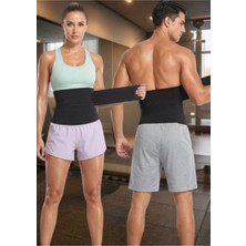 Fevien 3 Metre Belly Wrap Korse Yüksek Bel Ayarlanabilir Karın ve Bel Toparlayıcı - Spor & Günlük Kullanım