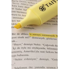 Taıyu Fosforlu Kalem Pastel Renkler  1 Adet