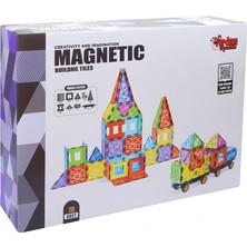 Sepetly 78 Parça Manyetik Yapı Blokları 7.5 cm