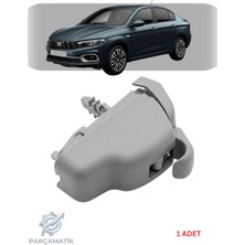 Fiat Egea Güneşlik Tutucu Klips Açık Gri 2015 Sonrası Uyumlu Güneşlik Ayağı Kancası Oem 735633192 1 Adet