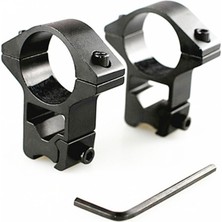Forestia 24MM Tüfek Dürbün Montaj Kelepçesi - 11MM Ray Uyumlu Ayak - Dürbün Ayak