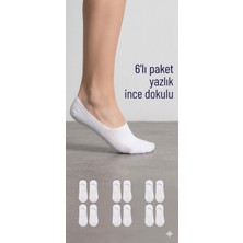 Km Collections 6'lı Paket Bay&bayan Babet Çorap