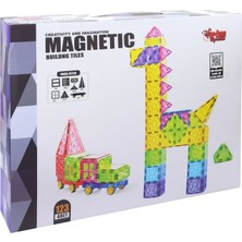 Sepetly 123 Parça Manyetik Yapı Blokları 7,5cm