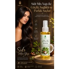 Tulip Life Sidr Mix Yağı Hızlı Saç Uzatıcı , Güçlendirici , Saç Dökülmesine Karşı ve Yumaştıcı 100 ml