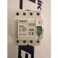 Onburg Bgk4 Kaçak Akım Sigortası