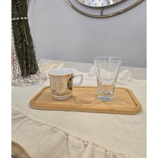 Berina Home Kahve Yanı Su Bardağı - Şerbetlik - Zemzemlik -Zemzem Bardağı -Kahve Yanı Bardağı