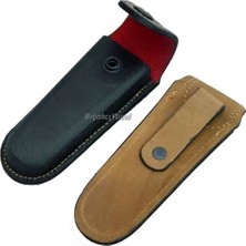 bebekokusu Hakiki Deri Çakı Kılıfı No:4 - 14 Cm, Kemerlikli