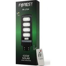 400W Solar Sokak Lambası Uzaktan Kumandalı Fotoselli IP65 Dış Mekan Güneş Enerjili LED Aydınlatma