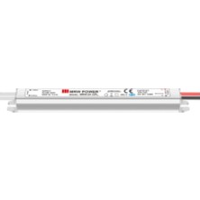 Mervesan Mrw-24-12 Pl 2 A 12 V Mrw Power Metal Kasalı Iç Mekan Ac/dc (Smps) Ultra Slim Adaptör