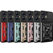 Belirtilmemiş C55 Kılıf Pars Lens Yüzüklü Silikon - Kırmızı