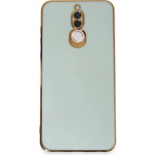 Belirtilmemiş Mate 10 Lite Kılıf Volet Silikon - Yeşil