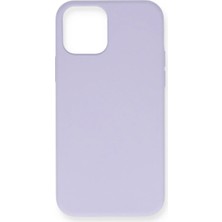 Belirtilmemiş Iphone 12 Mini Kılıf Nano Içi Kadife Silikon - Lila