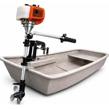 Wedoo Algaride WM60 2 Hp Benzinli Tekne Motoru  51.7cc   6500 Rpm 1.2l Yakıt Deposu