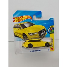 Hot Wheels Hw Euro Serisi - 17 Audı Rs 6 Avant Model Araba (Koruma Kabı Ile Birlikte)