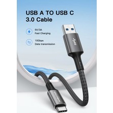 Getbluetech Usb-A To Usb-C 3.1 Gen 2 Kablo 10GBPS Hızlı Veri Aktarımı 1 Metre