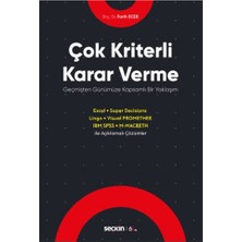  çok kriterli karar verme fatih ecer 2020/05