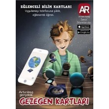 Trt Çocuk Pırıl Eğlenceli Bilim Kartları (Ar) - Arttırılmış Gerçeklik Gezegen Kartları