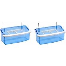 Tisert Izgaralı Telli Mavi Yemlik 10CM 2 Adet