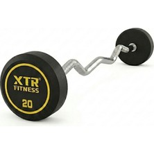 Xtr Fitness Z Barbell (Sabit) 20 kg Bar — Bilek Dostu Açılı Tutuş