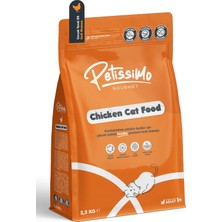 Petissimo Gourmet Gerçek Tavuklu Premium Yetişkin Kedi Maması 2,5 kg - Kısırlaştırılmış, Düşük Tahıllı