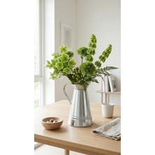 Home Greyfurtart Dekoratif Metal Vazo Ibrik Çiçeklik Saksı Dekorasyon Eşyası Vintage Country Saplı Biblo