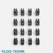 Unico Luxell Ocak  Lx 40 Uyumlu Izgara Contası 16 Adet