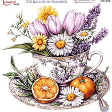 İstanbul Hobi Ütü ile Rub On Transfer Kağıdı 30X30CM RB-826