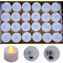 Belirtilmemiş Pilli Mum 1.8 cm 24 Lü Paket