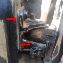 Ada Plastik Volkswagen Audi Porsche Kapı Menteşesi Ayar Braketi 7L5831483 (4 Adet)
