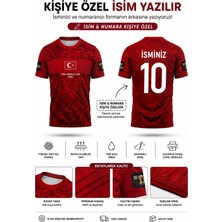 Sonvadi Özel Isim Baskı Yapılır Türkiye Milli Takım 2026 Fıfa  Kırmızı Yetişkin Forma Unıseks