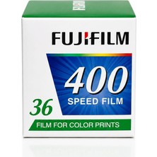 Fujifilm 400 Color Film 36 Poz Iso 400 Renkli Analog Fotoğraf Filmi 35MM Negatif Film