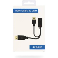 Belirtilmemiş ZR841 Hdmı To Dp Çift Yönlü Çeviri