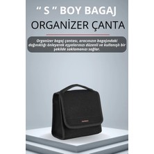 E-BİZ Peugeot Siyah Kenarlı Siyah Oto Bagaj Çantası Küçük Boy Cırtlı Keçe Kumaş - Geniş Hacimli,dayanıklı,araç Içi Düzenleyici | A4