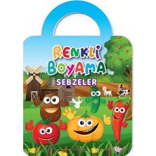 Belirtilmemiş Renkli Boyama-Sebzeler
