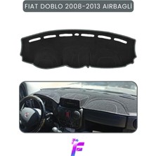 E-BİZ Fıat Doblo (2008-2013) Aırbaglı Uyumlu Torpido Örtüsü | Çatlama ve Isıya Karşı Tam Koruma | TA92
