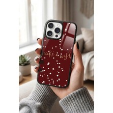 Snacase Apple iPhone 15 Pro Max Uyumlu Yıldızlar Tasarımlı Parlak Premium Kılıf