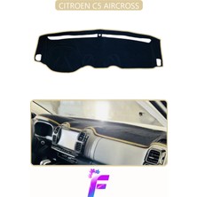 E-BİZ Cıtroen C5 Aırcross Araca Özel Torpido Örtüsü | Hızlı  Montaj | Kaymaz Tasarım | Tam Koruma | D91