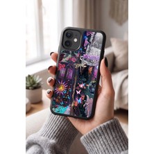 Snacase Apple iPhone 12 / 12 Pro Uyumlu Büyülü Kale Tasarımlı Glossy Premium Kılıf