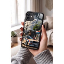 Snacase Apple iPhone 12 / 12 Pro Uyumlu Spor Araba Tasarımlı Parlak Premium Kılıf